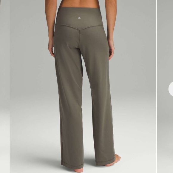 NWT Lululemon Athletica Align High-Rise Wide-Leg Pant 31" in Carob Brown - Picture 2 of 6